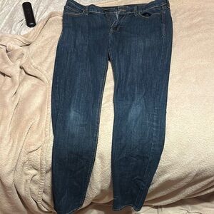 Women's Dark Blue Jeans